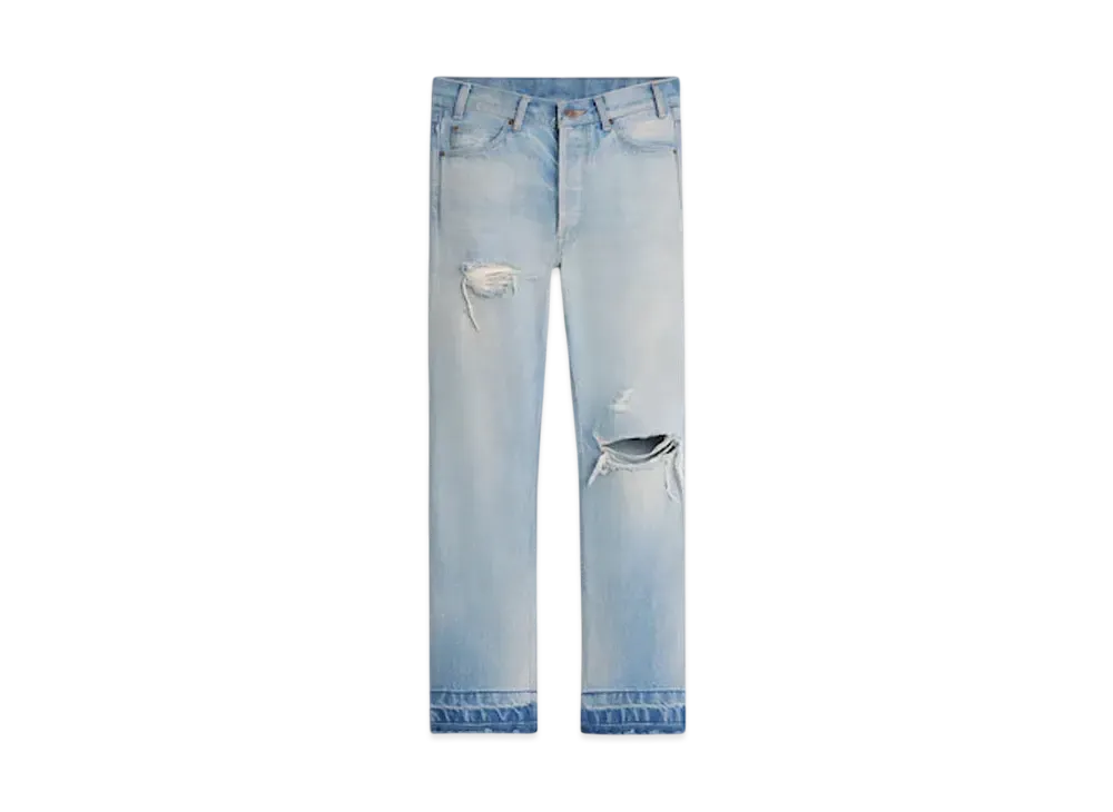 CELINE Men's Wesley Jeans in Eastside Distressed Denim "-"