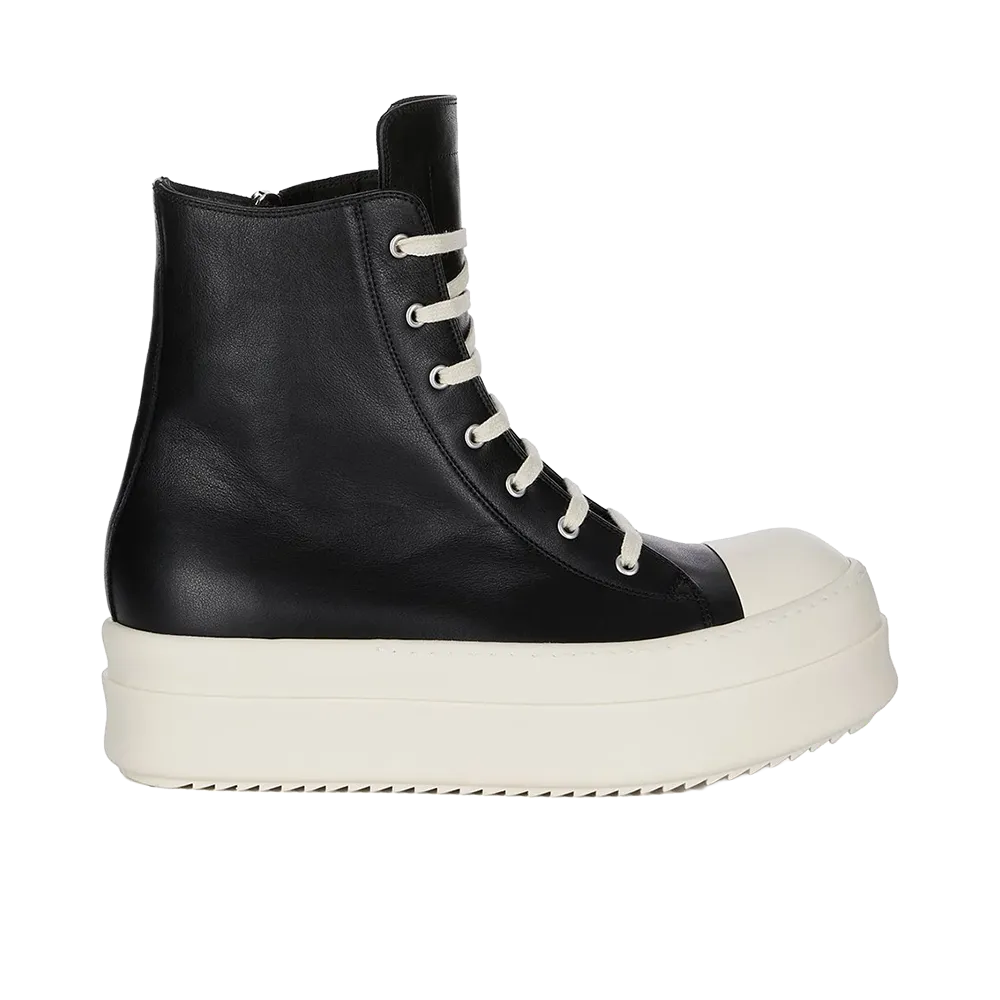 Rick Owens Women's Mega Bumper Sneaks "Black/Milk"