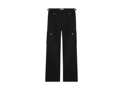 CELINE Men's Cargo Pants in Cotton "Black"