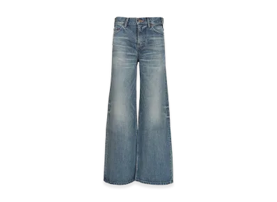 CELINE Women's Jeans Jolene Classic Cotton Rigid Denim "Light Blue"