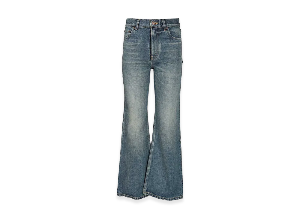 CELINE Women's Bootcut Jeans "Blue"