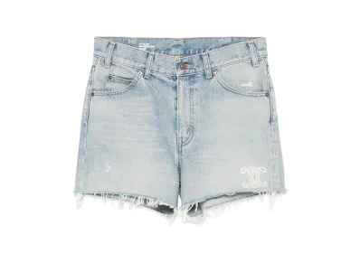 CELINE Women's Capsule Shorts "Blue"