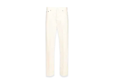 CELINE Look 5/60 - Boyfriend Jeans 001 Rigid Cotton Denim "White"