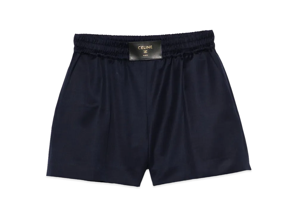 CELINE Women's Capsule Shorts "Navy"