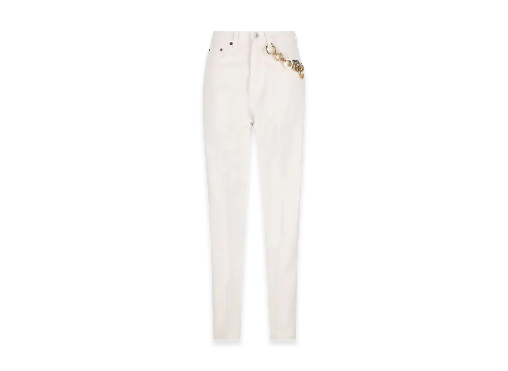 CELINE Women's Capsule Jeans "White"