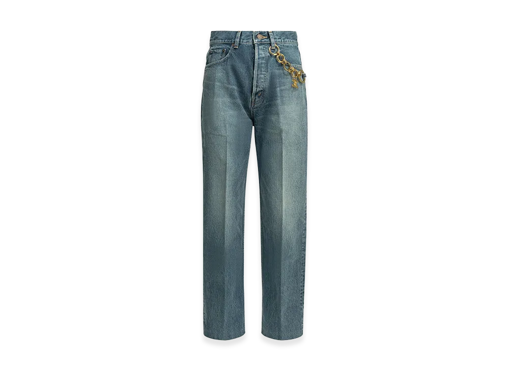 CELINE Women's Jeans "Light Blue"