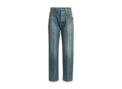 CELINE Women's Jeans "Light Blue"