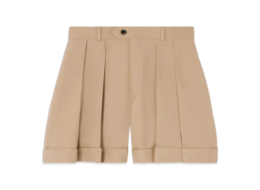 CELINE Women's Shorts "Beige"