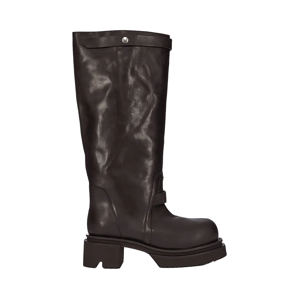Rick Owens Naska Bogun Washed Calf Leather "Grease"