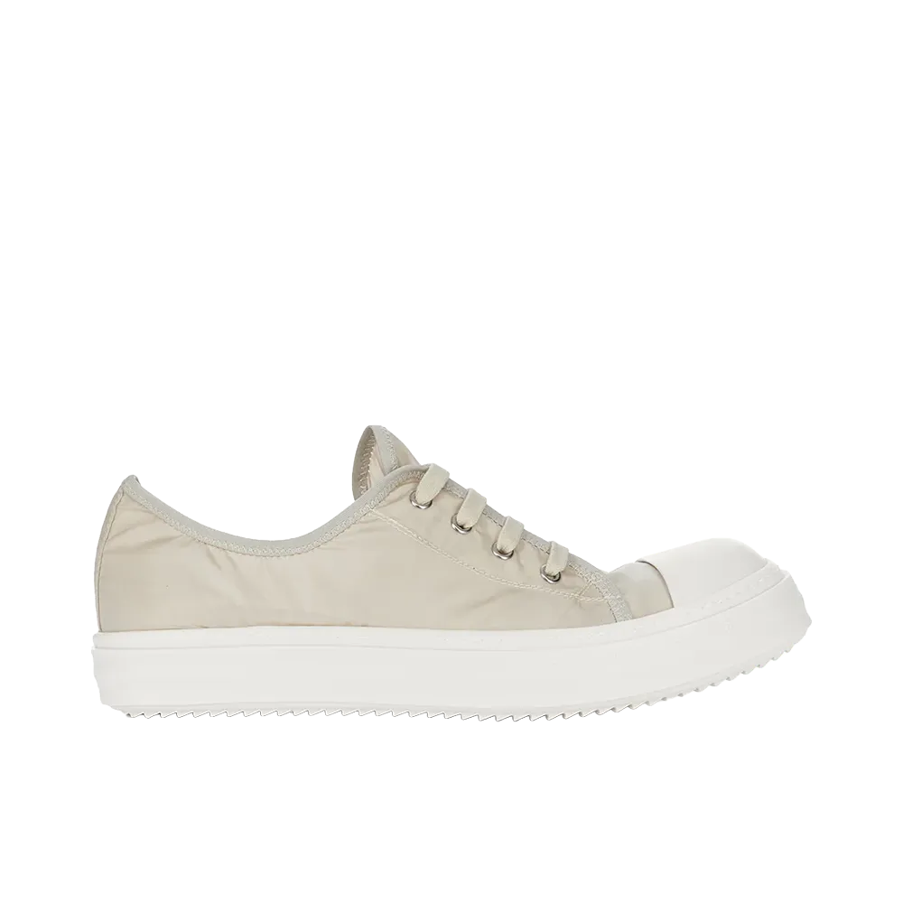 Rick Owens Low Sneaks Dolmias Nylon "Natural/Milk"