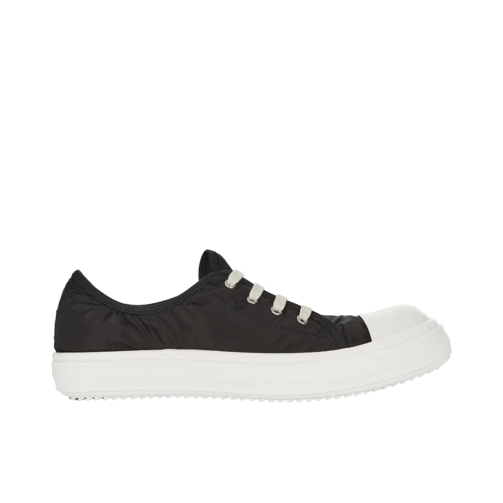 Rick Owens Low Sneaks Dolmias Nylon "Black/Milk"