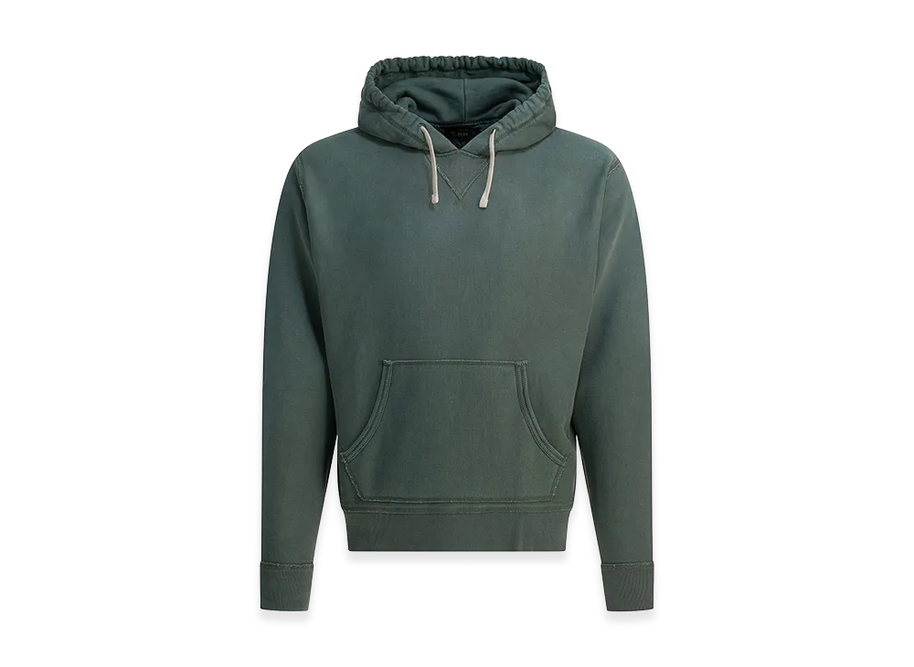 RRL "Collegiate" Hoodie "Green"