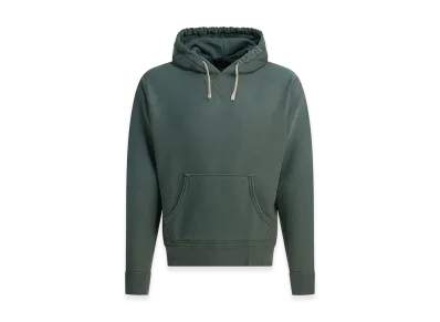 RRL "Collegiate" Hoodie "Green"