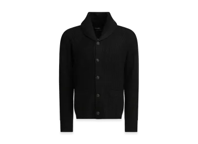 RRL Cashmere Cardigan "Black"
