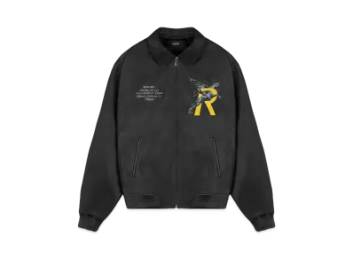 REPRESENT Giants Leather Jacket "Black"