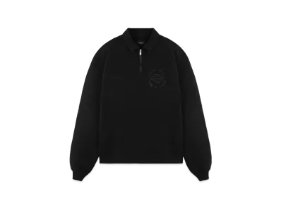 REPRESENT Season Tour Quarter Zip Sweater "Black"