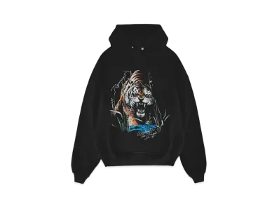 REPRESENT Welcome To The Jungle Hoodie "Off Black"