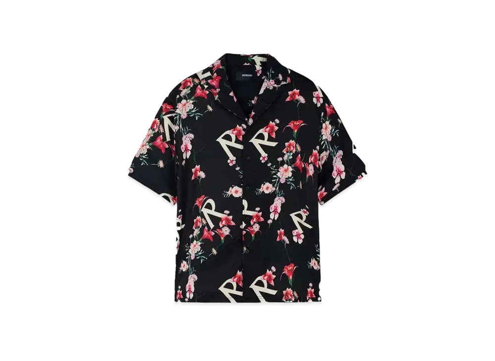 REPRESENT Floral Shirt "Black"