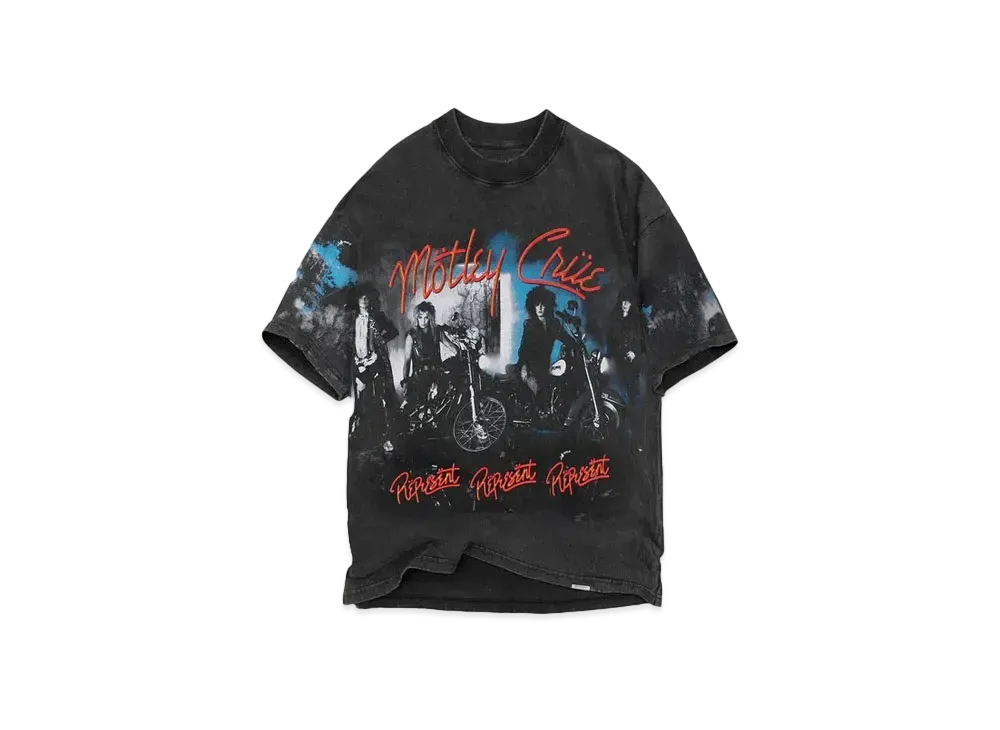REPRESENT x Motley Crue Bad Boys T-Shirt "Vintage Grey"