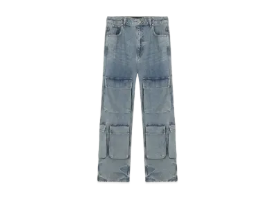 REPRESENT R3 Cargo Denim "Blue"