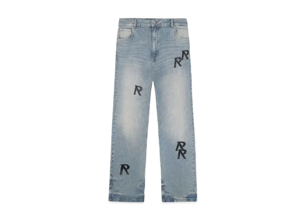 REPRESENT R3 Initial Baggy Denim "Blue"