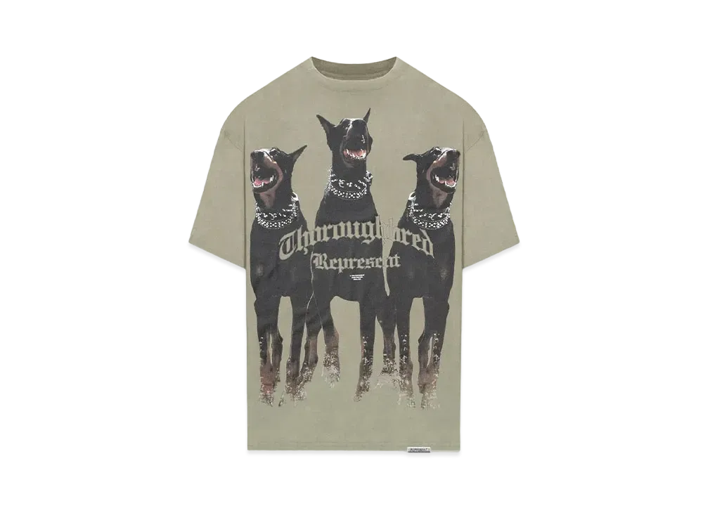 REPRESENT Thoroughbred T-Shirt "Khaki"