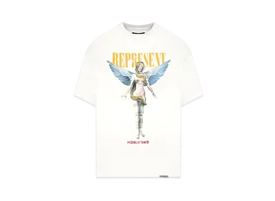 REPRESENT Reborn T-Shirt "Flat White"