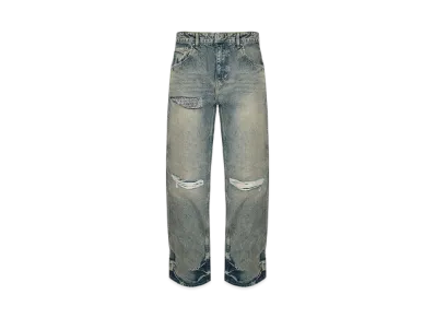 REPRESENT R3D Destroyer Baggy Denim "Blue Cream"