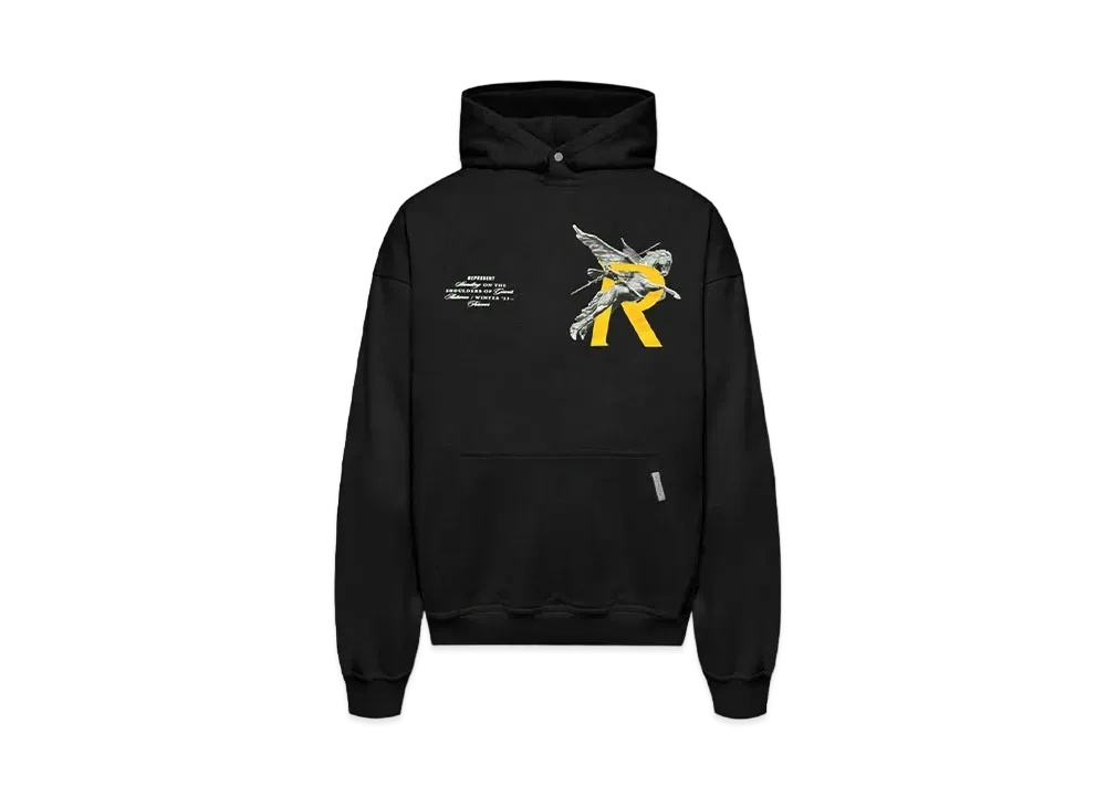 REPRESENT Giants Hoodie "Jet Black"