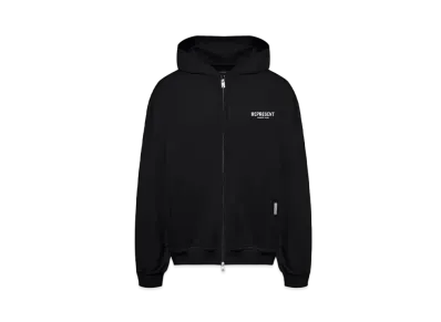 REPRESENT Owners Club Zip Hoodie "Black"