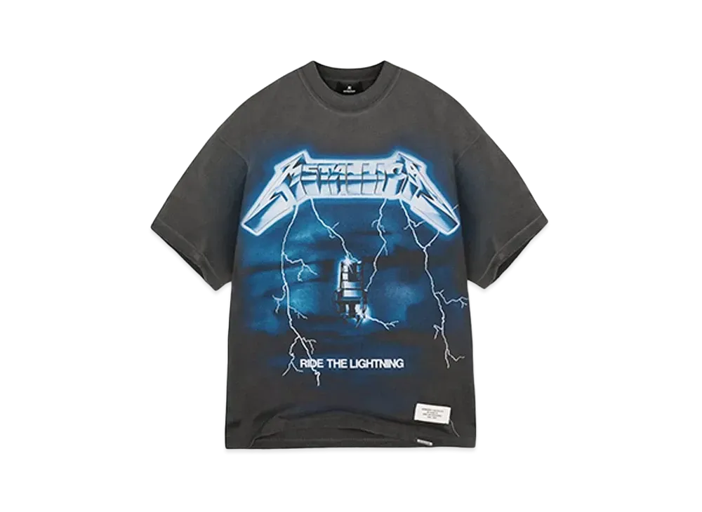 REPRESENT x METALLICA Ride The Lightning T-Shirt "Vintage Grey"