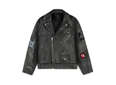 REPRESENT x METALLICA Leather Jacket "Black"