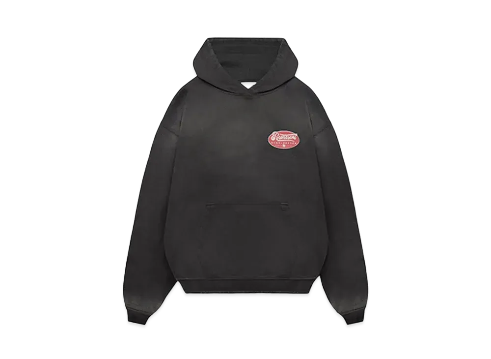 REPRESENT x DUKE + DEXTER British Luxury Hoodie "Stained Black"