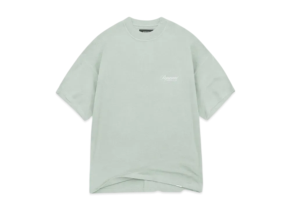 REPRESENT x Ounass Owners Club Script T-Shirt "Lily Pad"