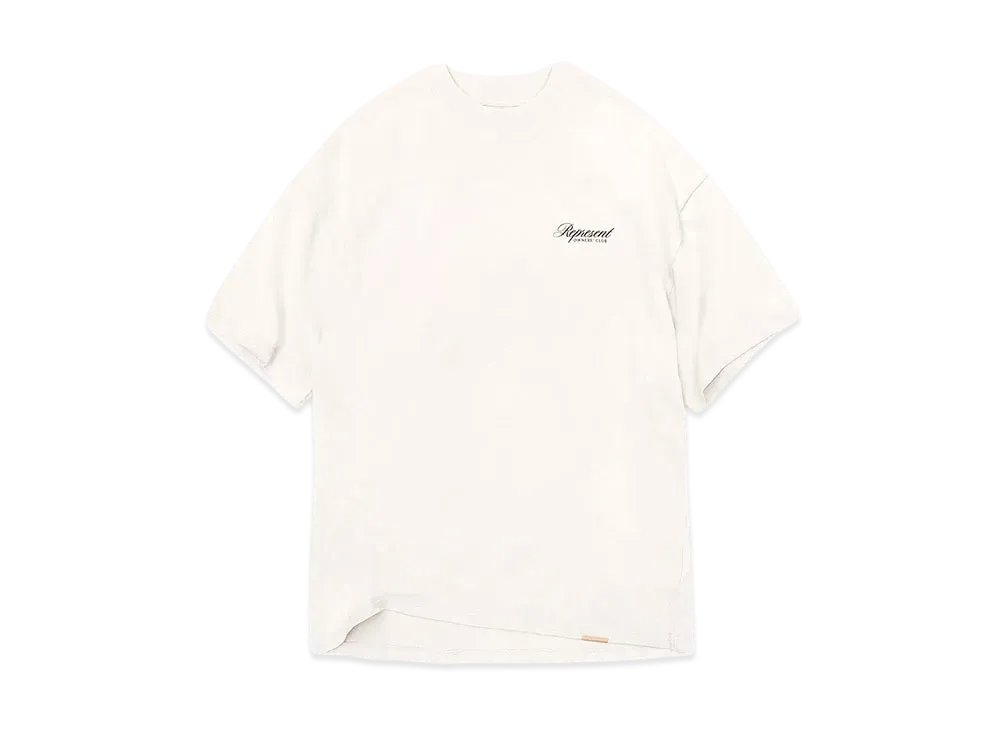 REPRESENT x Harrods Bear Owners Club T-Shirt "Flat White"