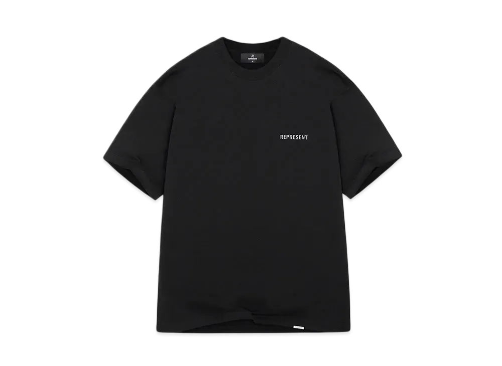 REPRESENT Block Logo T-Shirt "Jet Black"