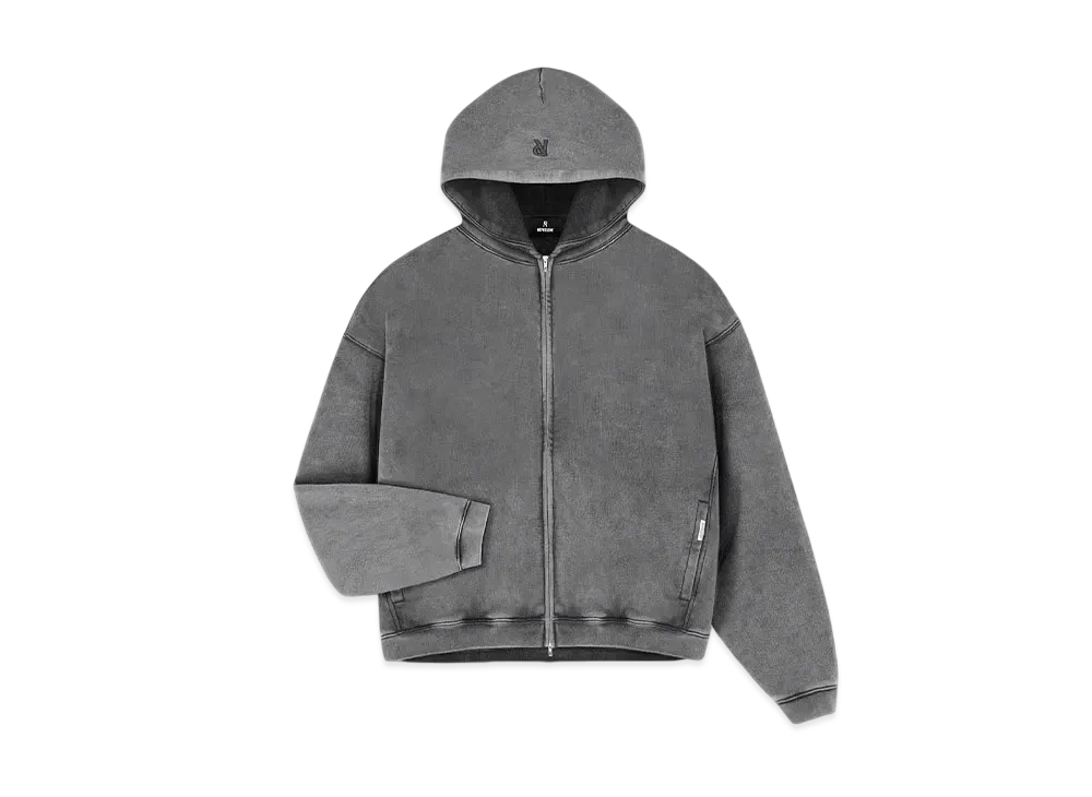 REPRESENT Initial Zip Hoodie "Vintage Grey"