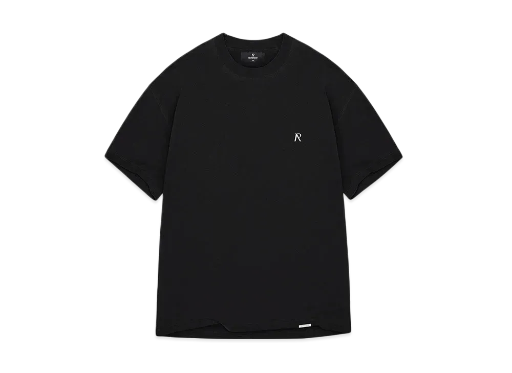 REPRESENT Metal Initial R T-Shirt "Jet Black"