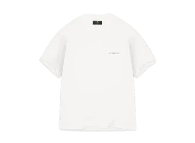REPRESENT Block Logo T-Shirt "Flat White"