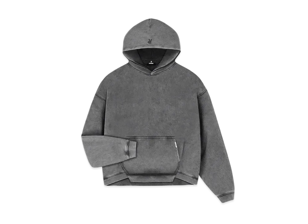 REPRESENT Initial Boxy Hoodie "Vintage Grey"