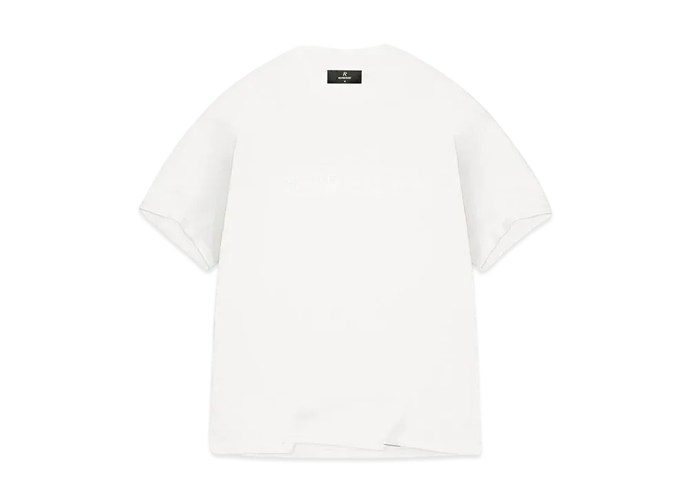REPRESENT Serif Logo T-Shirt "Flat White"