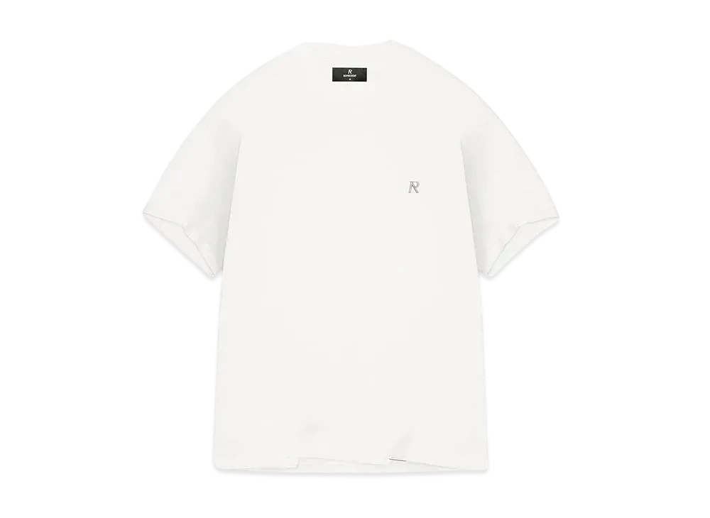 REPRESENT Metal Initial R T-Shirt "Flat White"