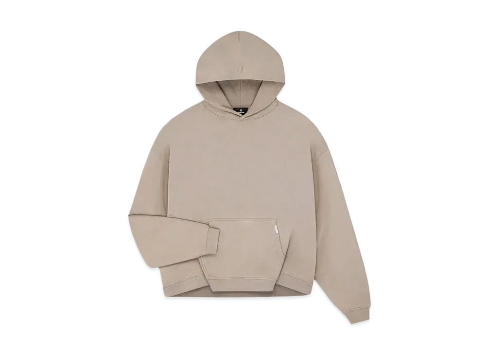 REPRESENT Initial Boxy Hoodie "Dune"