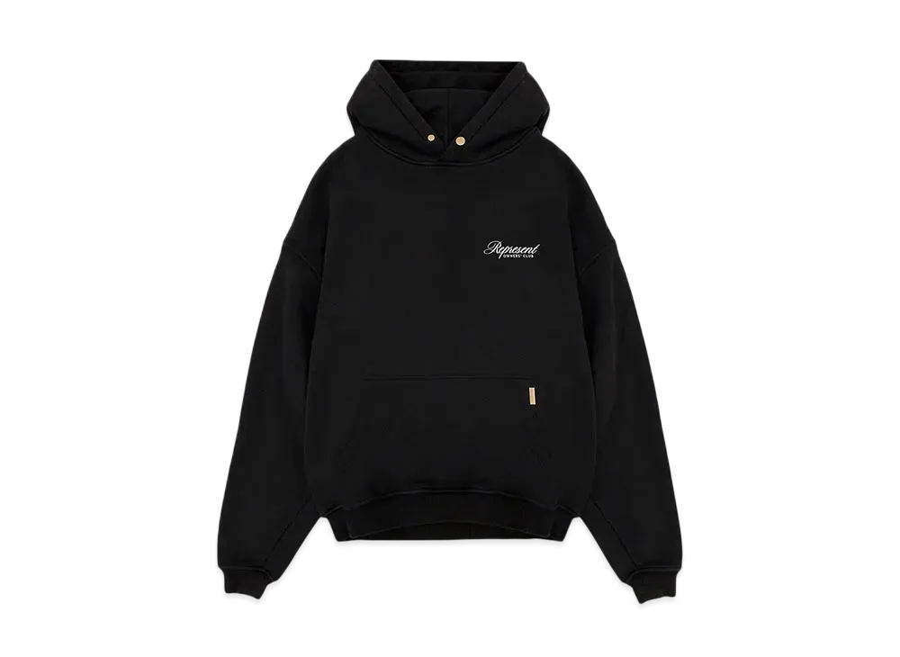 REPRESENT x Harrods Bear Owners Club Hoodie "Jet Black"
