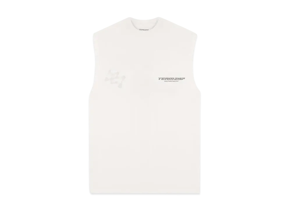 REPRESENT 247 Future Terrains Oversized Tank "Flat White"