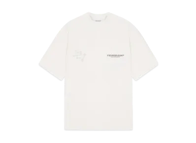 REPRESENT 247 Future Terrains Oversized T-Shirt "Flat White"