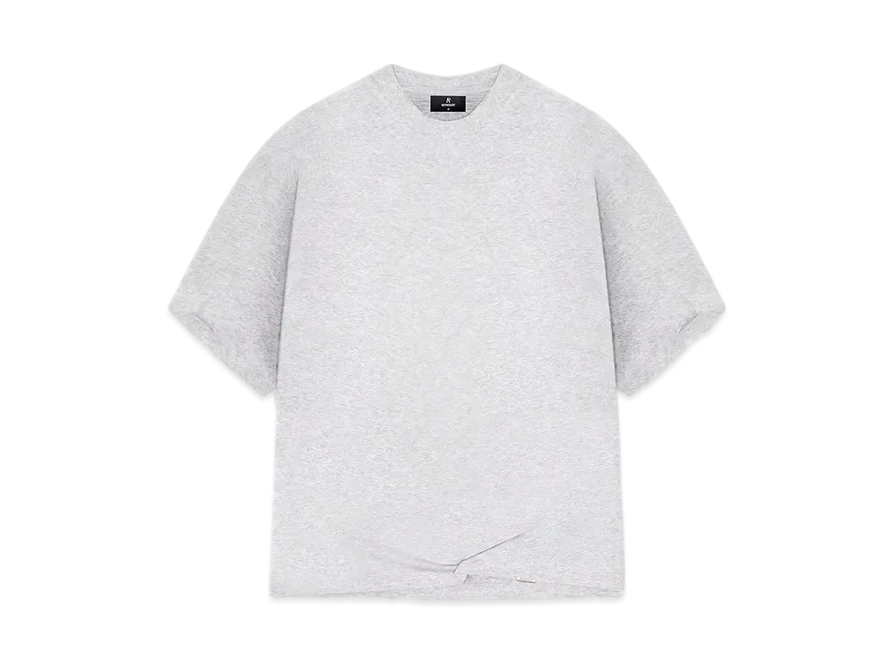REPRESENT Initial Boxy T-Shirt "Ice Grey Marl"