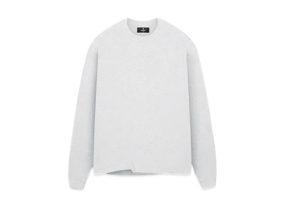 REPRESENT Initial Long Sleeve T-Shirt "Ice Grey Marl"