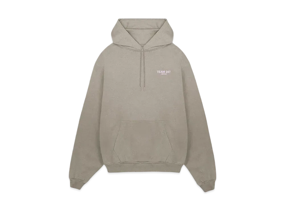 REPRESENT Team 247 Oversized Hoodie "Khaki Lilac"