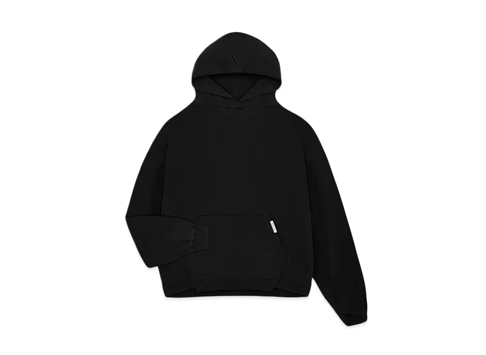 REPRESENT Initial Boxy Hoodie "Black"